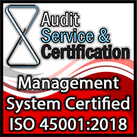CERTIFICATO ISO 45001:2018